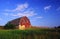 Old Barn with Farmyard