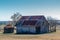 Old Barn and Grain Bin Located in Walburg Texas