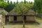 Old barn house of Okinawa Village at Ocean Expo Park in Okinawa