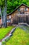 Old barn at Millbrook Village, at Delaware Water Gap National Re