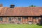 Old barn at the Saline Gottesgabe salt mine in Rheine