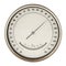 Old barometer isolated