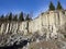 Old basalt quarry in The Ore Mountains