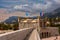 Old bastion fort in Menton, France