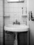 Old bathroom in black and white