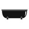 Old bathtube icon, simple style