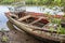 Old beached fishing Boat - Krabi River, Thailand