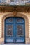 Old and beautiful ornate French door