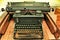 Old and beautiful vintage typewriter