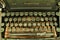 Old and beautiful vintage typewriter