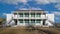 Old Bedlam barracks at Fort Laramie Wyoming