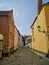 Old beguine houses in the Unesco protected beguinage in Lier