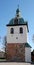 The old bell tower. Little church at the Porvoo Cathedral, Porvoon tuomiokirkko, cathedral of the Evangelical Lutheran Church of