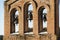 Old Bell Tower with Three Bells - Siena Italy