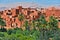 Old berber architecture near the city of Tinghir, Morocco