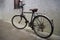 Old bicycles parked