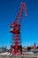 Old big crane on Ramon de la Sota Pier