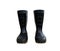 Old Black boots For agriculture water protection