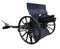 old black cannon isolated white background use for ancient battle weapon nad decoration