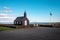 Old black church in Iceland