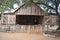 Old Blacksmith barn at a working farm in Johnson City Texas