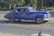 Old Blue Classic Cuban Car
