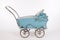 Old blue pram