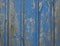 Old blue wooden wall