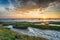 An old boat in the salt marsh at West Mersea