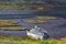 Old boat on the seashore - Isle of Mull off the west coast of Scotland