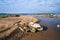 Old Boat Wrecks on the River Exe in Topsham