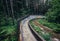 Old Bobsleigh track in Sarajevo