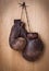 Old boxing gloves