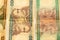 Old Brazilian Cruzeiros banknotes out of circulation