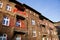 Old brick buildings of the former mining district of Silesia, Nikiszowiec, Katowice