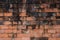 Old brick dirty walls background texture