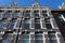 old brick habitation buildings - amsterdam - netherlands