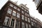old brick habitation buildings - amsterdam - netherlands