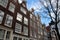 old brick habitation buildings - amsterdam - netherlands