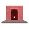 Old brick tunnel icon, cartoon style