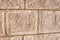Old brick wall Background, Texture. Rough Facade with Brickwall Surface.
