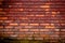 Old brick wall, grunge background