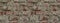 Old brick wall texture. Close-up. Sloppy brickwork. Detail. Red stone grunge background.