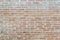 Old brick wall texture.seamless stonewall background.vintage orange brickwork architecture surface