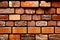 Old bricks wall pattern medieval stone wall background texture generated by ai