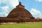 Old bricky Jetavaranama dagoba located in the ruins of Jetavana