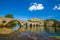 Old Bridge And Cathedral In Beziers, France