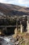 Old bridge in Dagestan old village