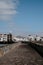 Old bridge, fortress and Arrecife in the background