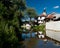 Old bridge and house in Tryavna